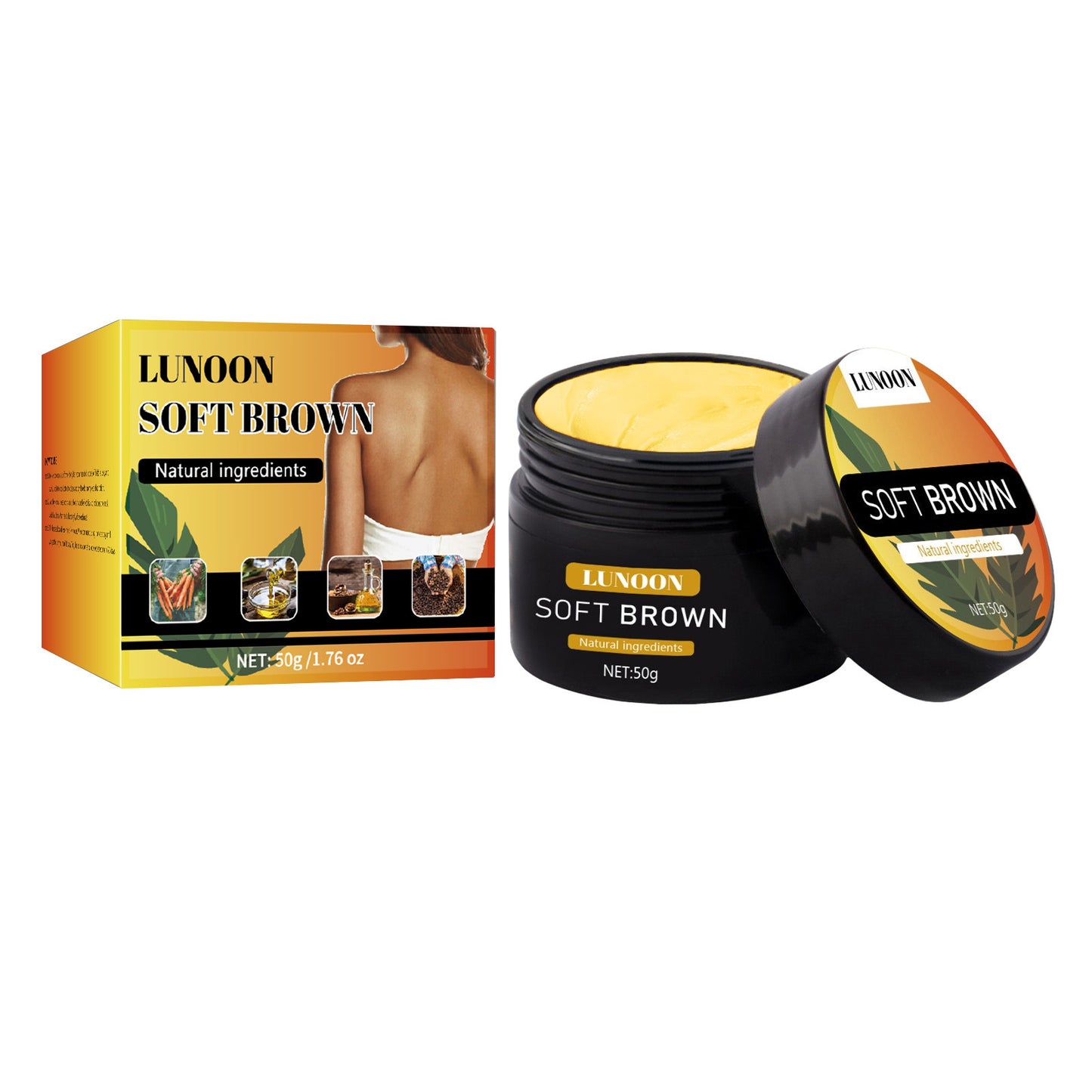 Plant Extract Tanning Cream Waterproof Sweatproof