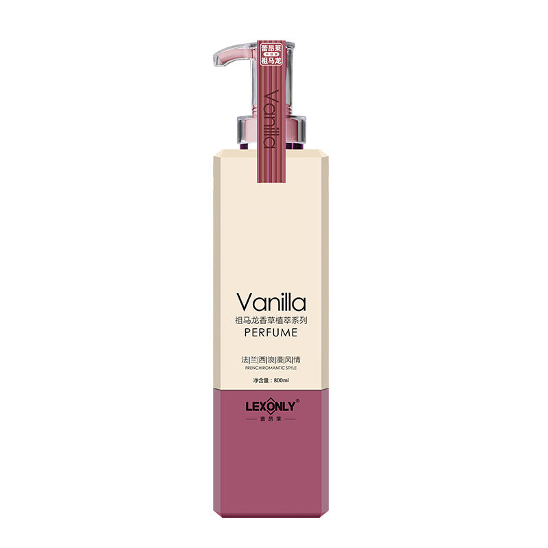 Plant fragrance skin-nourishing body wash