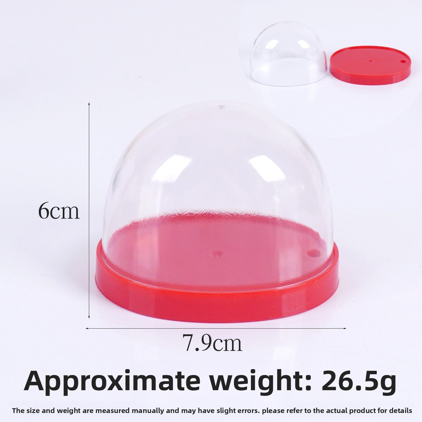 Plastic display cover