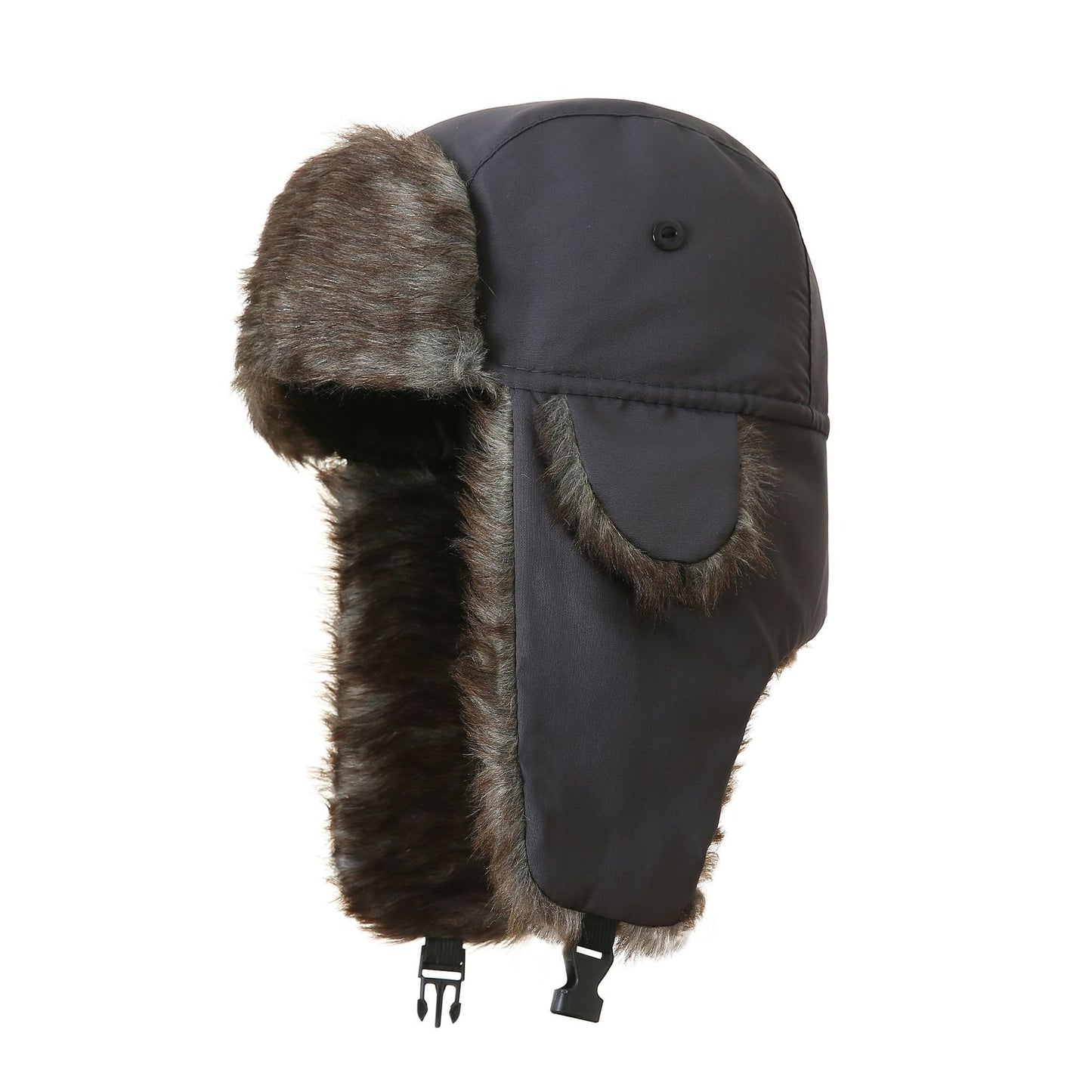 Polyester Velvet Warm Winter Hat with Ear Protection