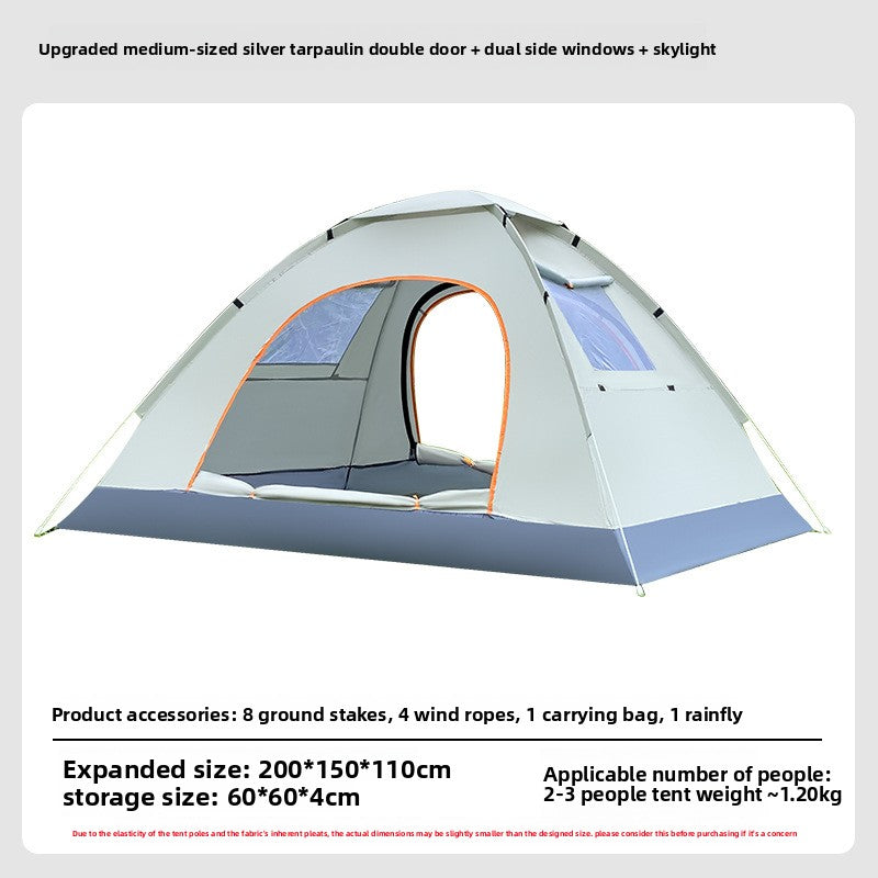 Portable Automatic Pop Up Camping Tent