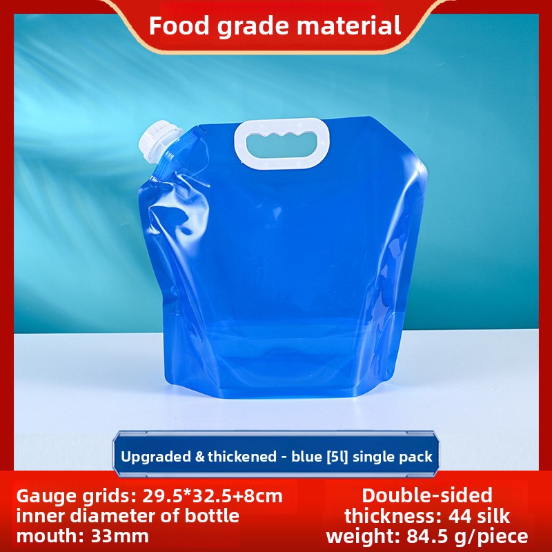 Portable Collapsible Water Container with Faucet