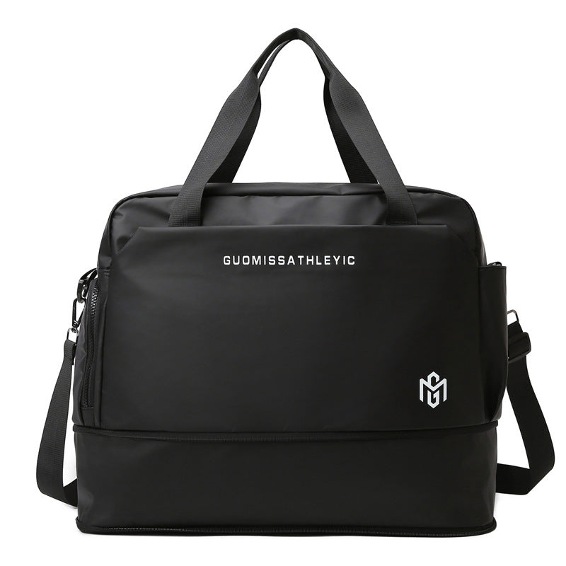 Portable Expandable Duffel Bag with Shoe Compartment