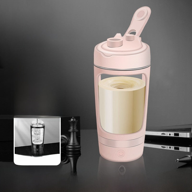 Portable fitness water bottle