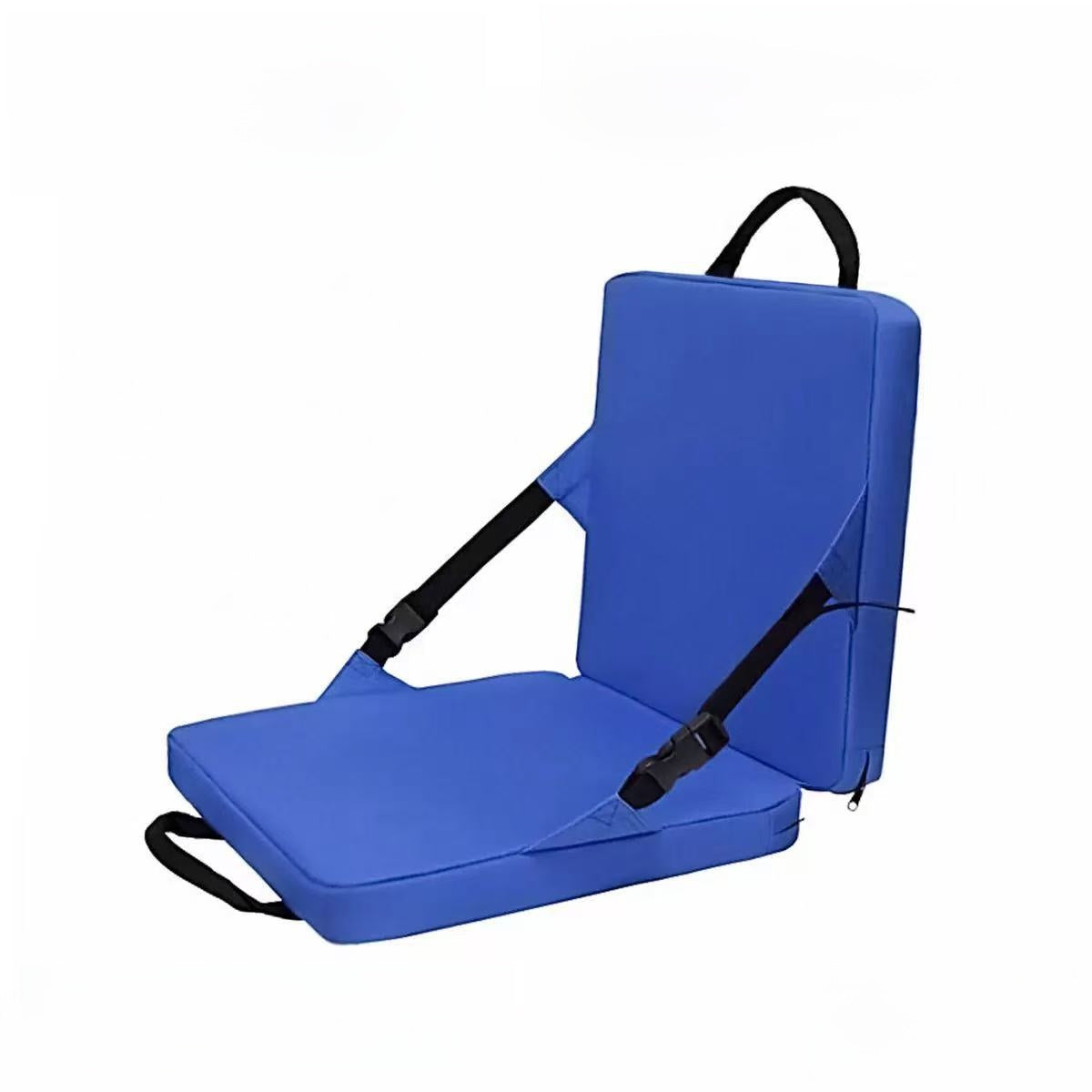 Portable Folding Seat Cushion with Backrest
