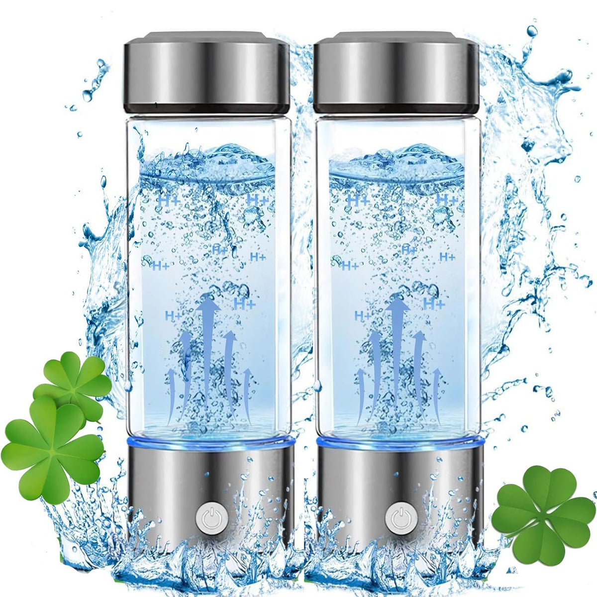Portable health-preserving hydrogen water cup