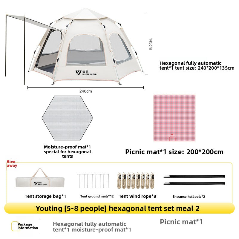 Portable Instant Pop Up Camping Tent