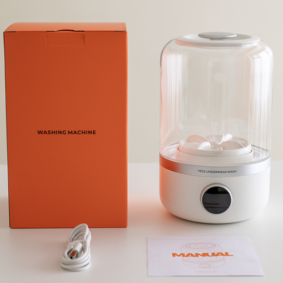 Portable Mini Washing Machine for Socks and Underwear