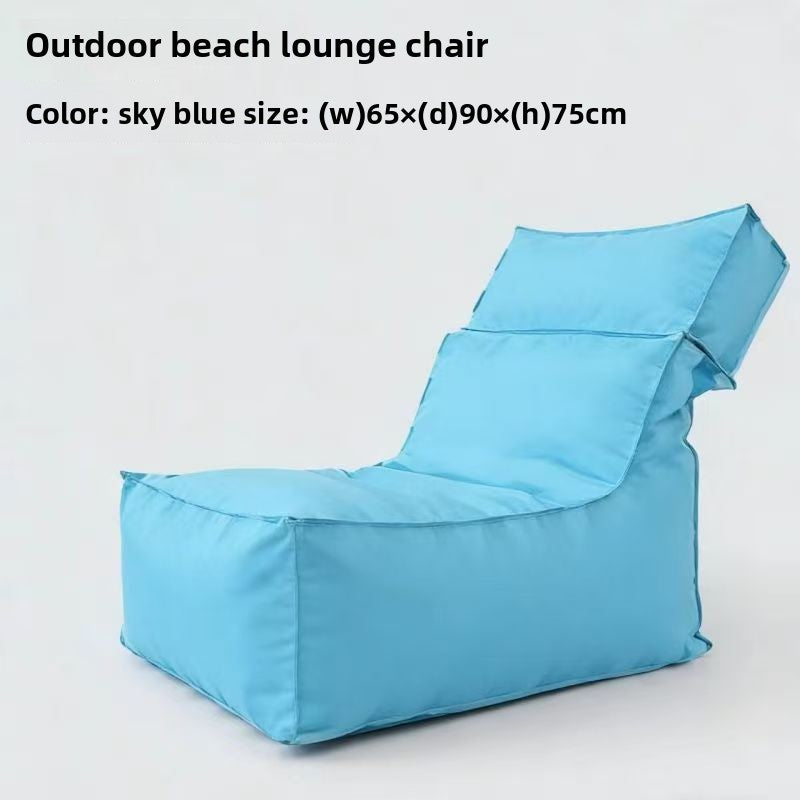 Portable Outdoor L-Shaped Sofa Chair
