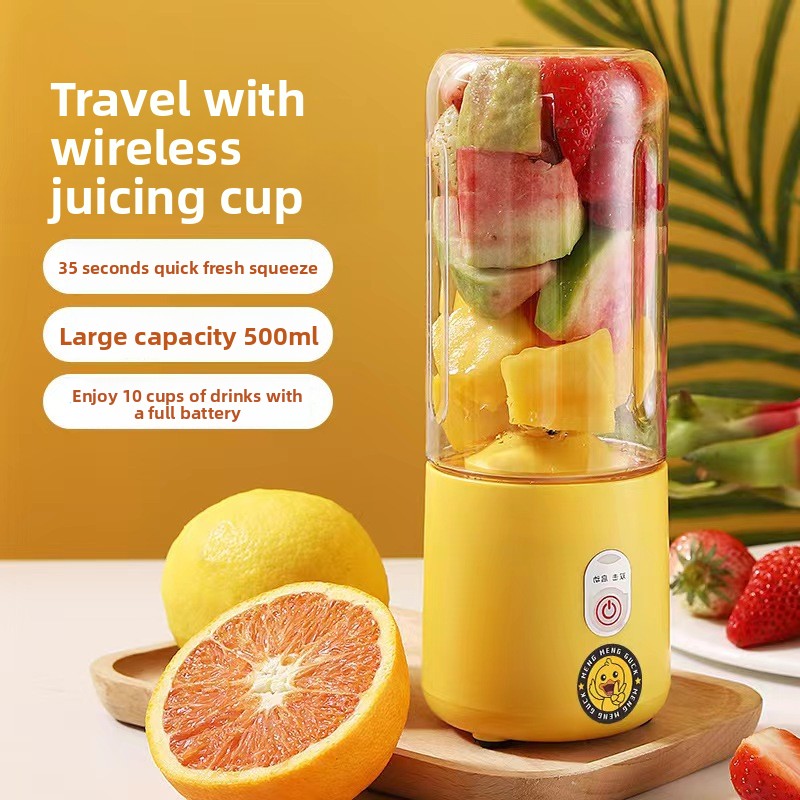 Portable Rechargeable Juice Blender and Ice Crusher