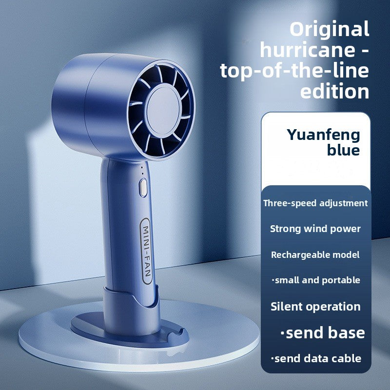 Portable USB Rechargeable Handheld Fan