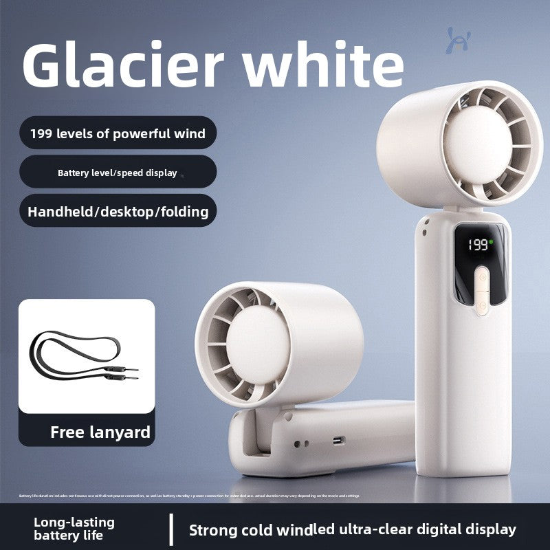 Portable USB Rechargeable Handheld Fan