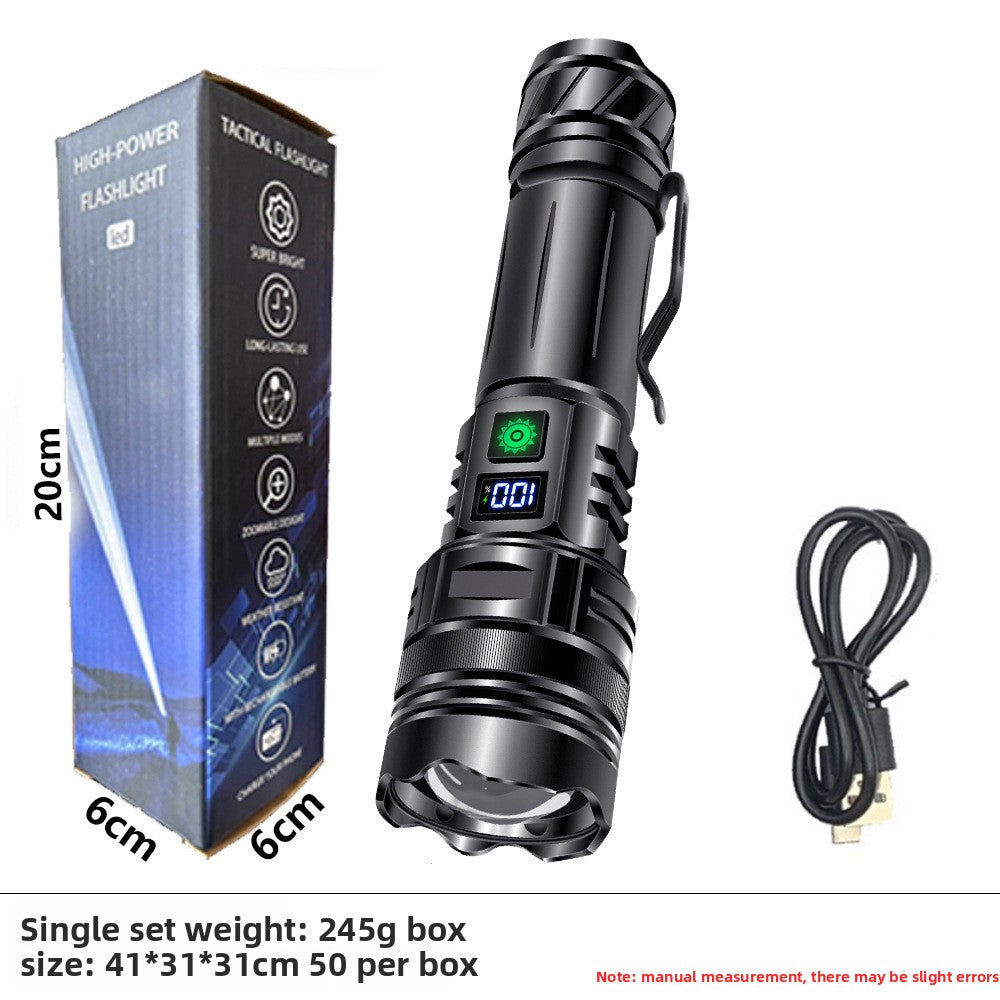 Portable White Laser Flashlight