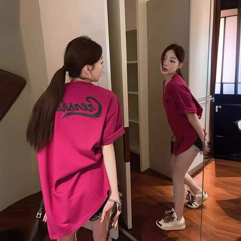 Pure Cotton Korean Style Loose Women's Clothing