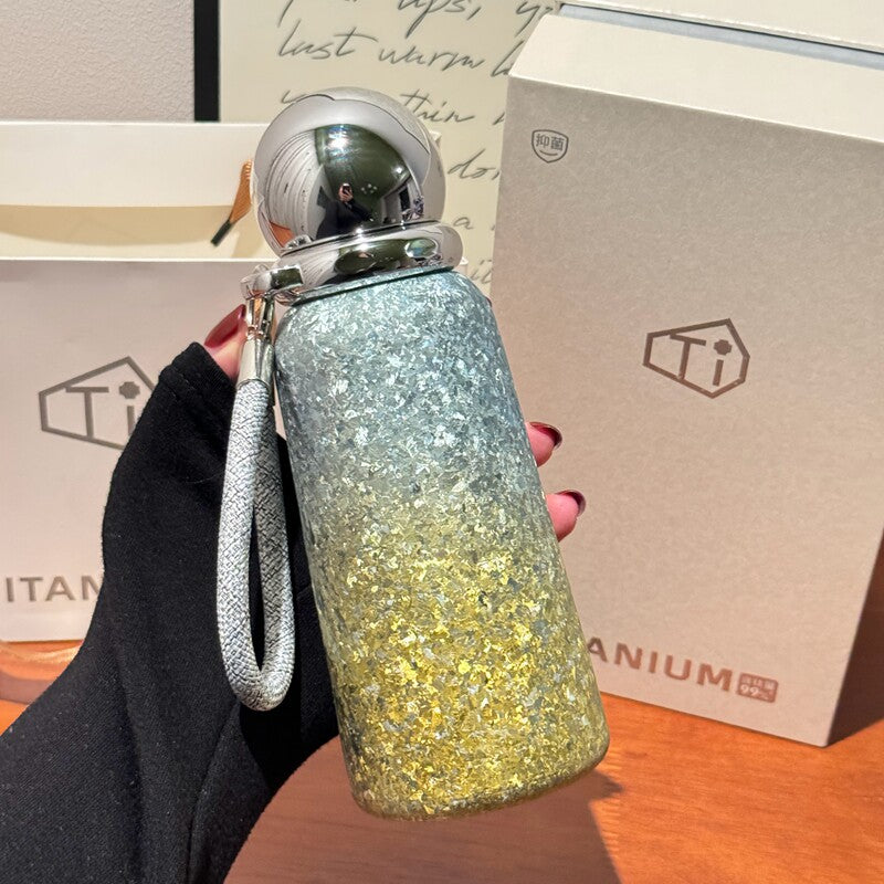 Pure Titanium Insulated Cup with Gift Packaging