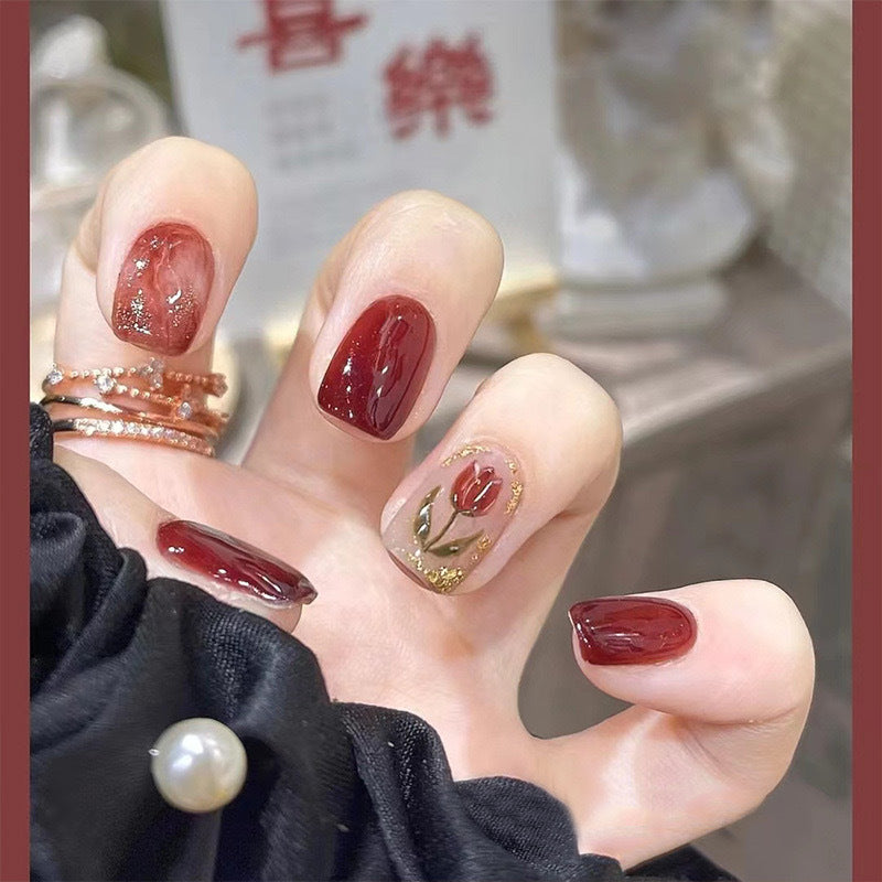 Purely for whitening nail patches