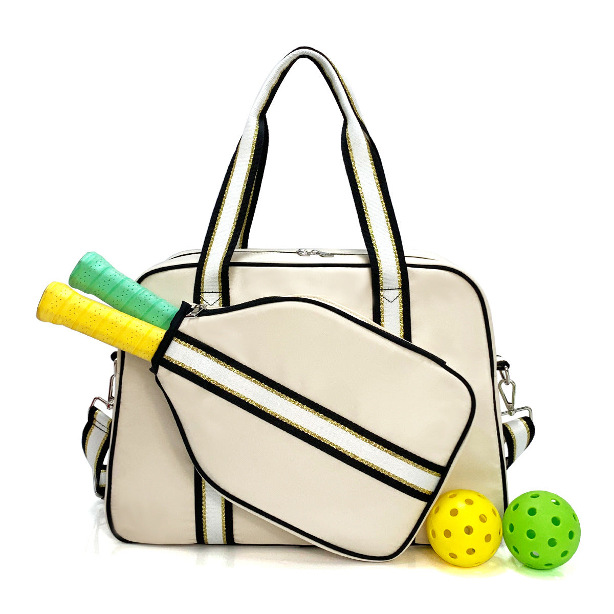 Purple Sports Handbag Outdoor Tennis Bag