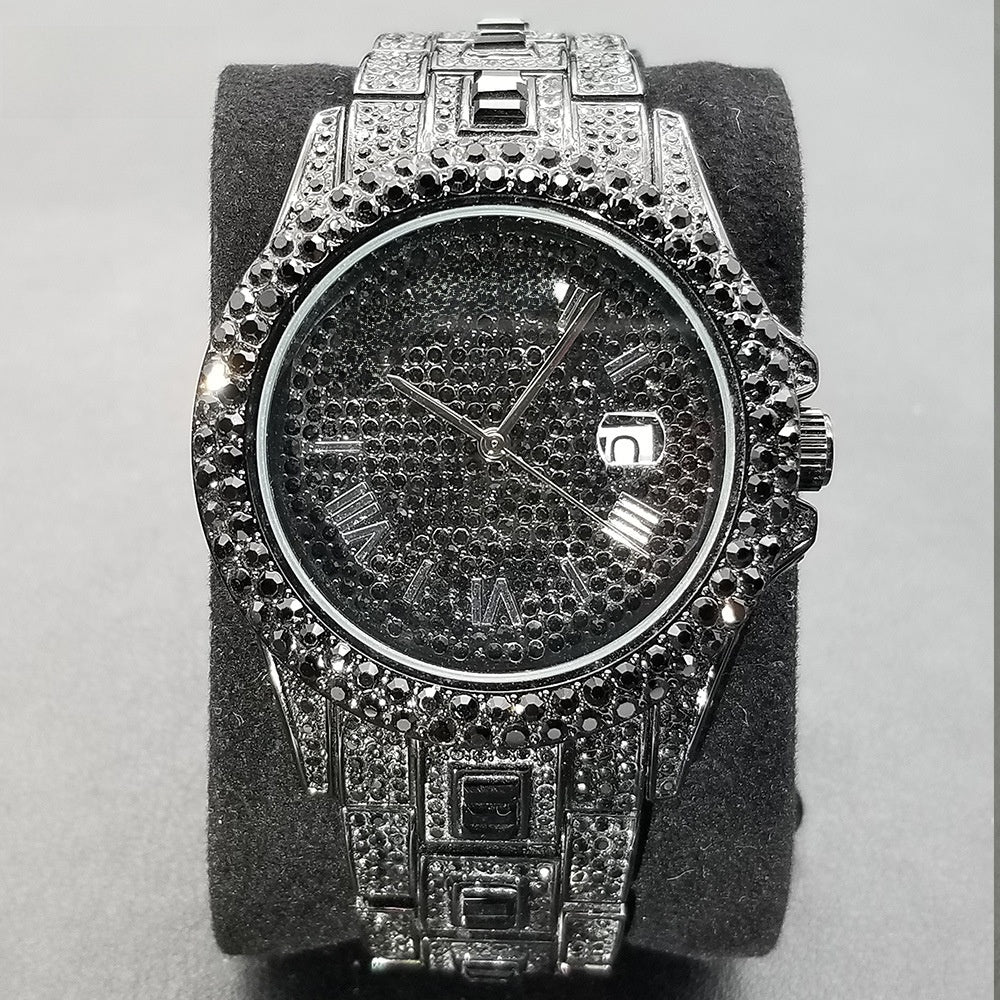 quartz wrist watch