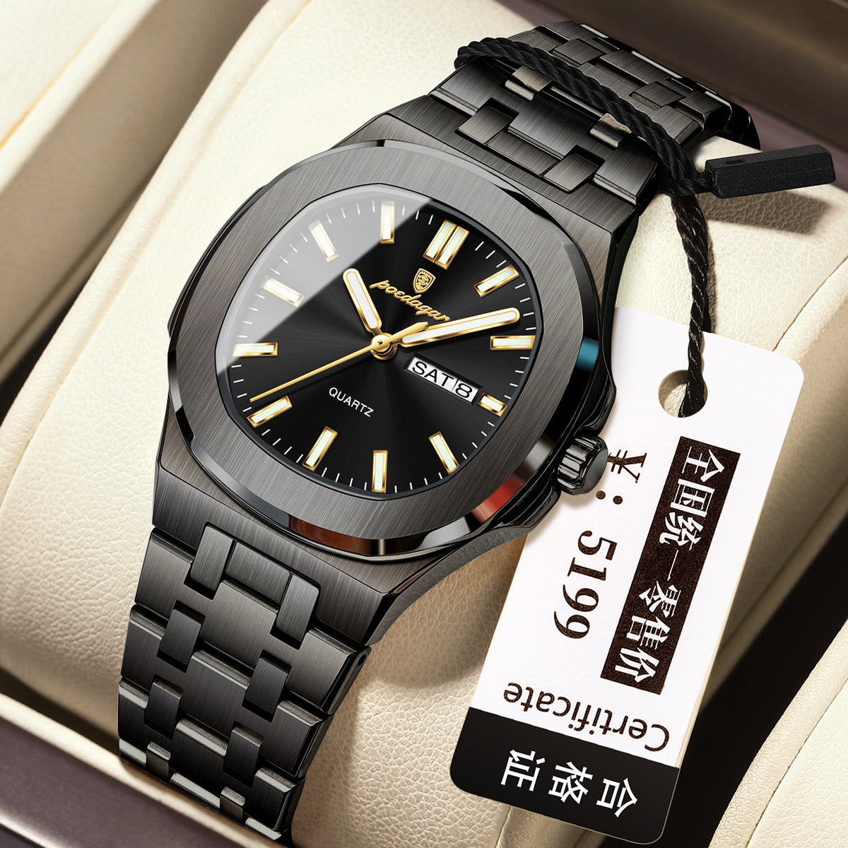Quartz wrist watch