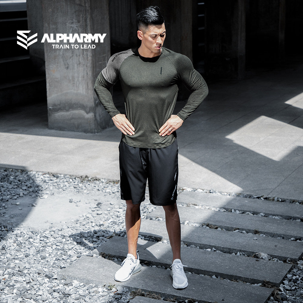 Quick-Drying Fitness Long-Sleeved Sports T-Shirt