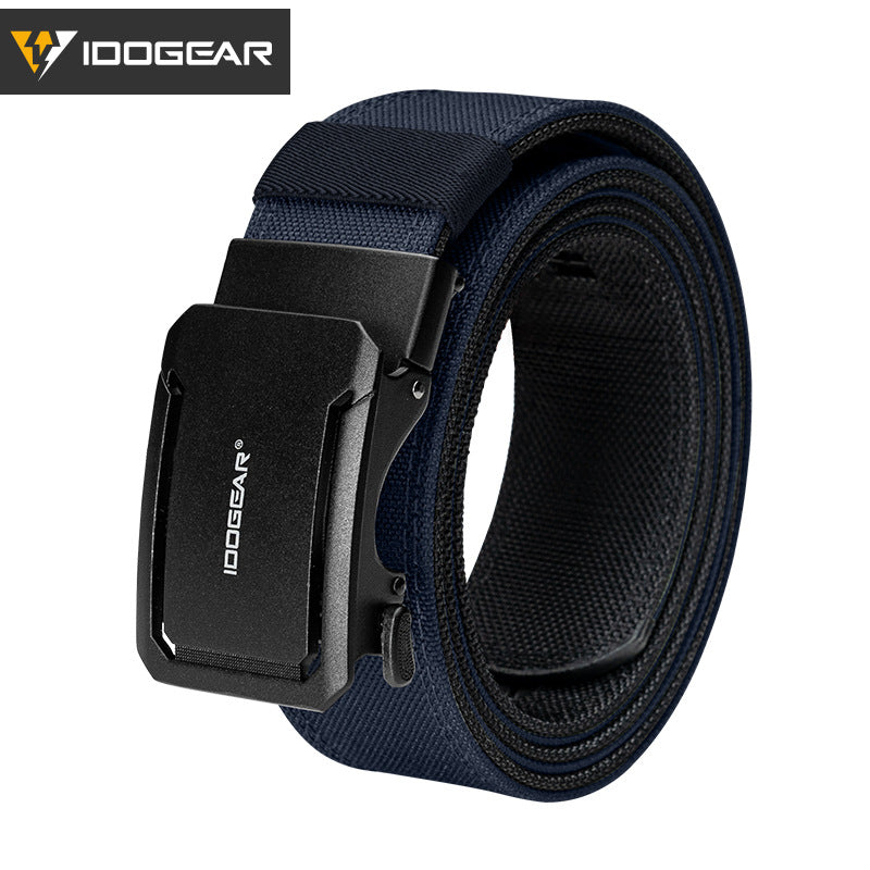 Quick Release Tactical Nylon Belt with Metal Buckle