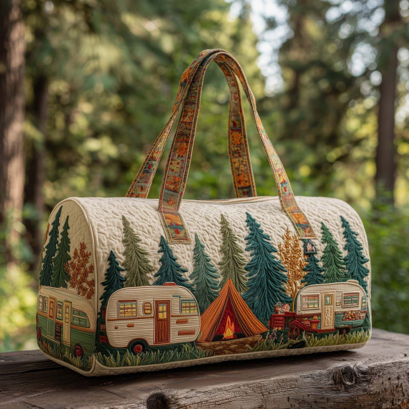 Quilted Portable Travel Sports Bag