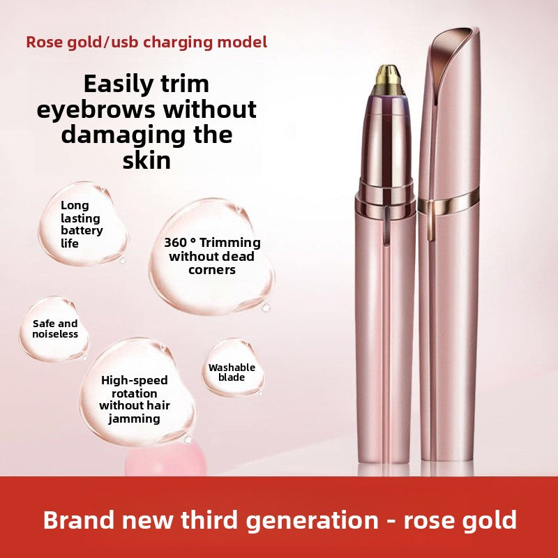 Rechargeable Electric Eyebrow Trimmer