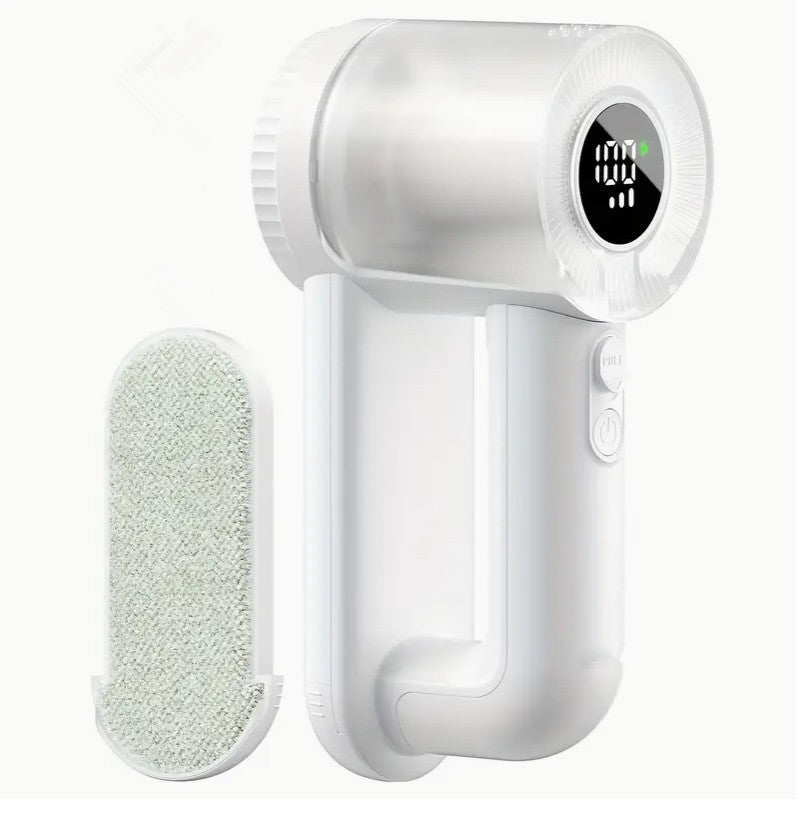 Rechargeable Fabric Shaver with Digital Display