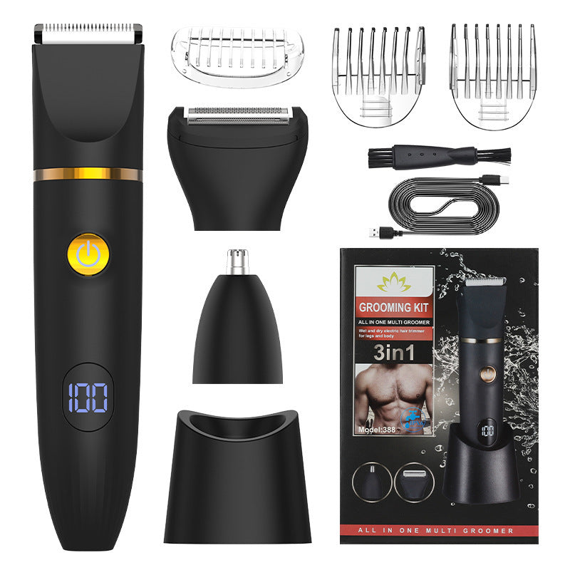 Rechargeable Multifunctional Electric Shaver