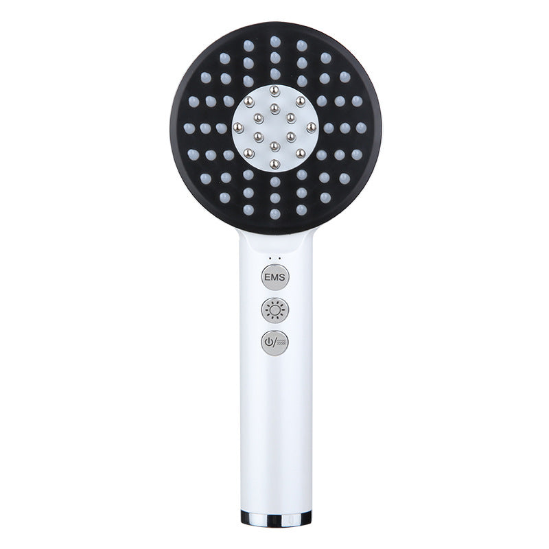 Red light conductive liquid massage current comb