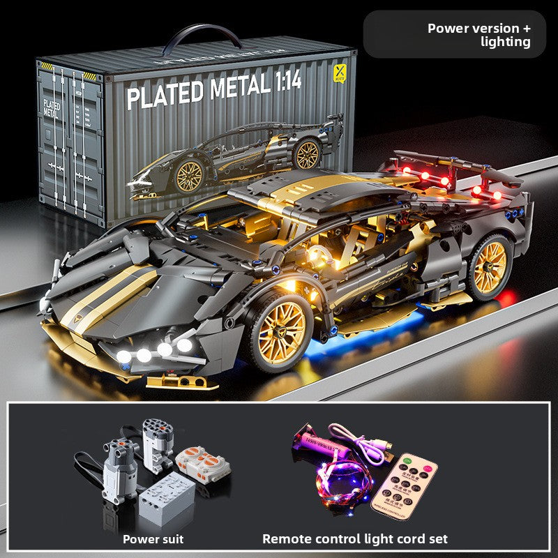 Remote Control Building Blocks Car Toy