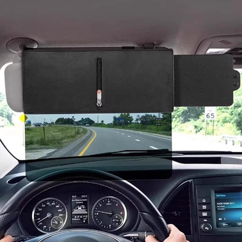 Retractable Car Sunshade, Anti-Glare Universal Fit Sun Visor