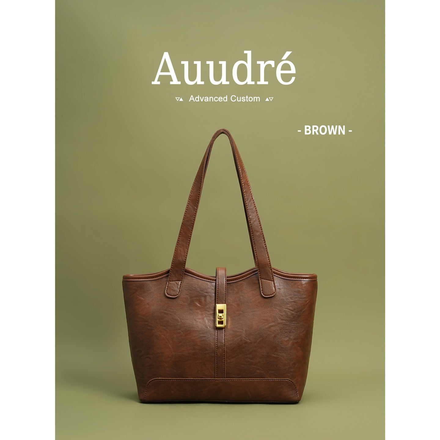 Retro and simple large-capacity bag
