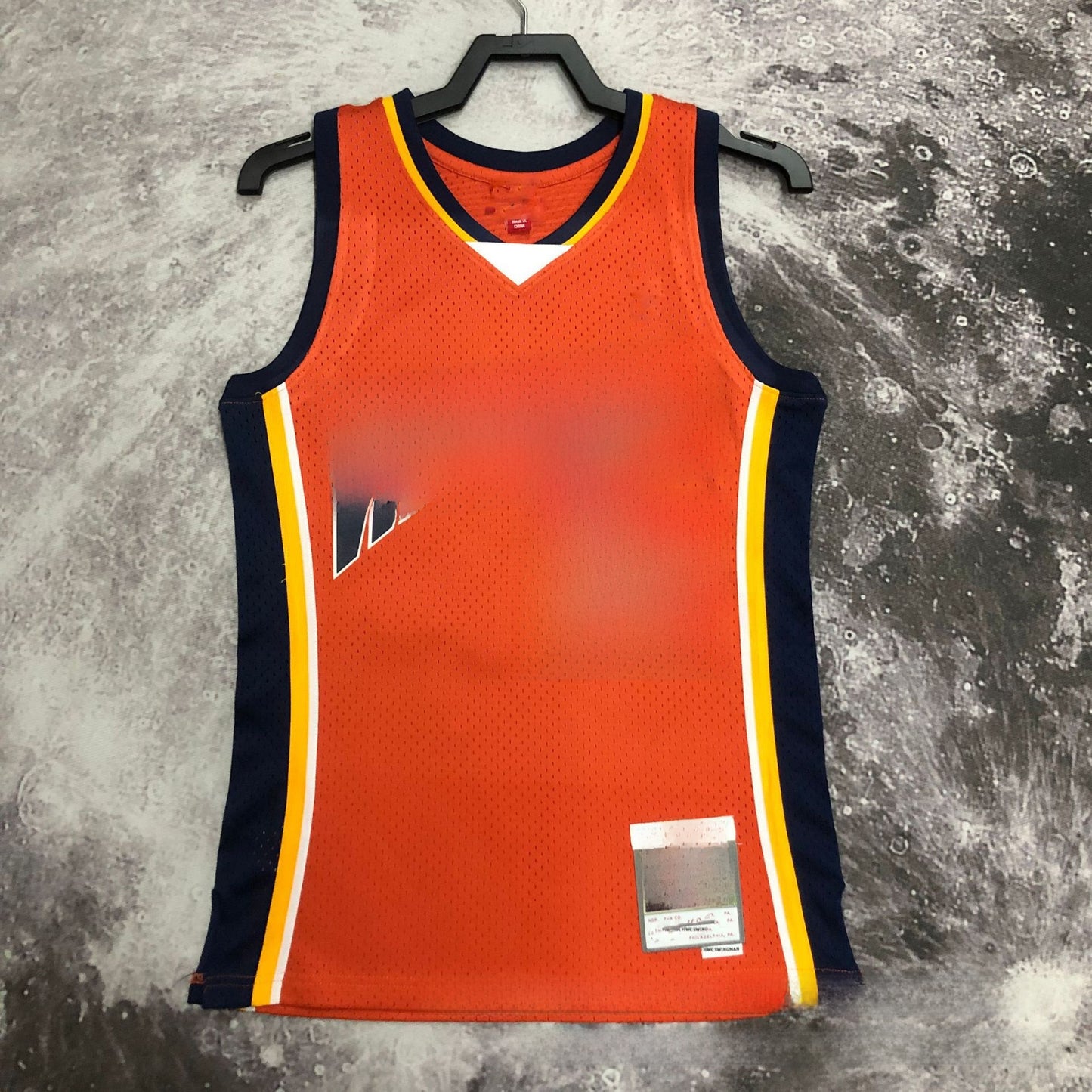 Retro Basketball Jersey Warriors Edition