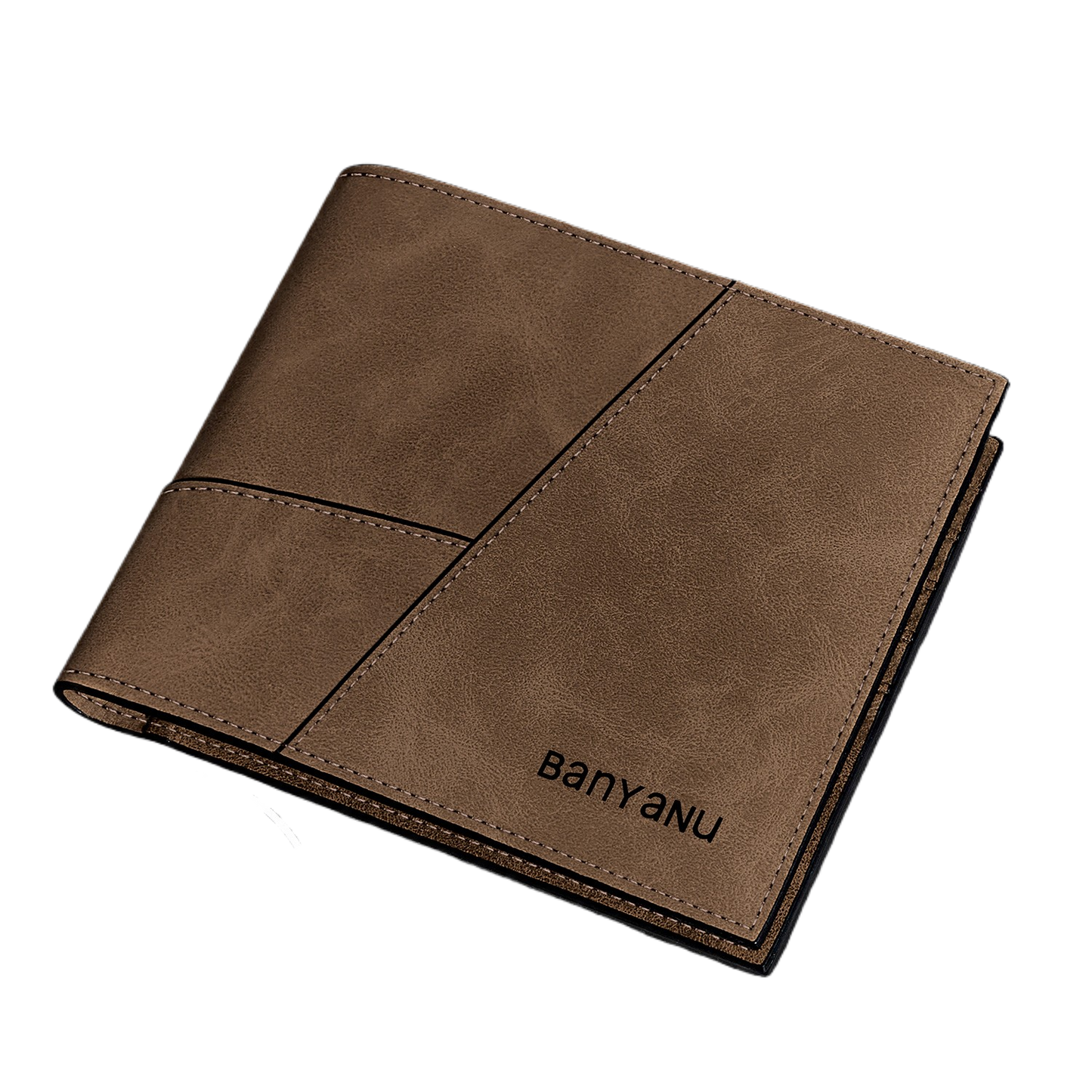 Retro Frosted Cowhide Mens Wallet