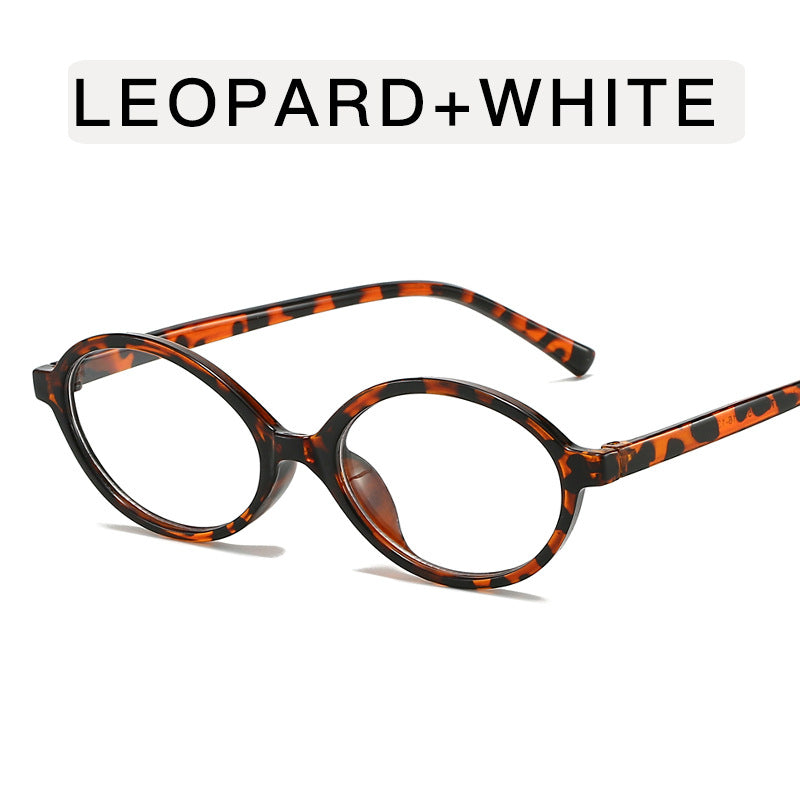 Retro Oval Frame Sunglasses for Women