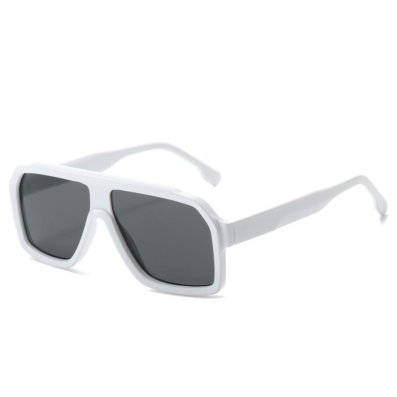 Retro Square Frog Eye Sunglasses UV Protection Fashion Shades