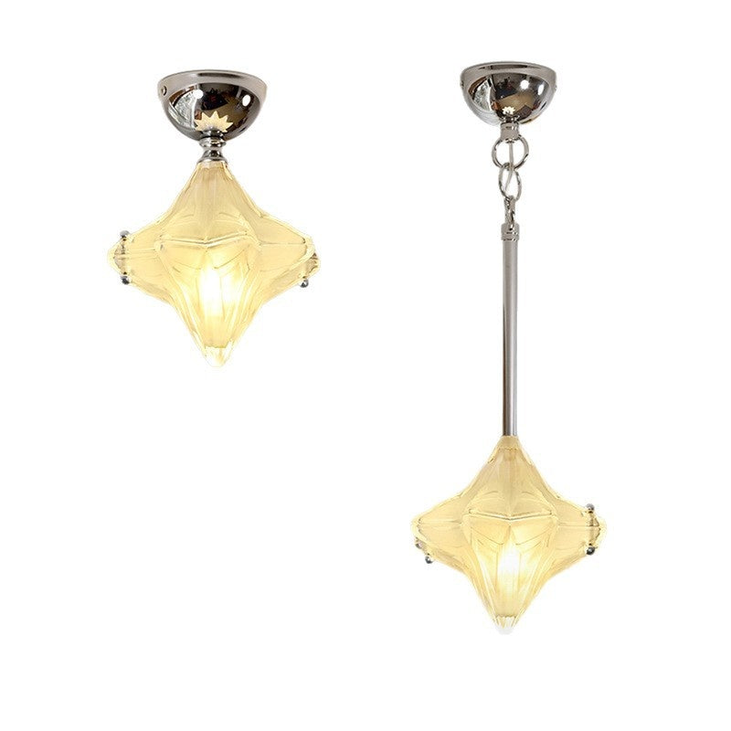 Retro Star Chandelier LED Hanging Ceiling Light