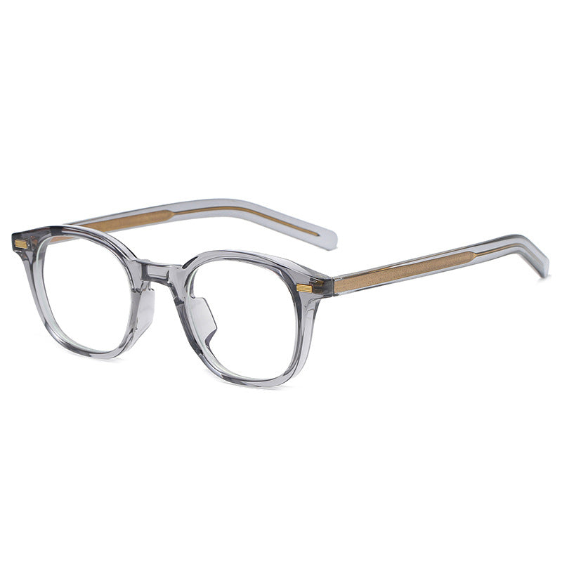 Retro TR90 Square Frame Blue Light Blocking Glasses