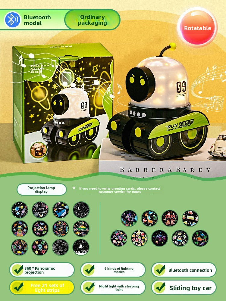 Robot projector light