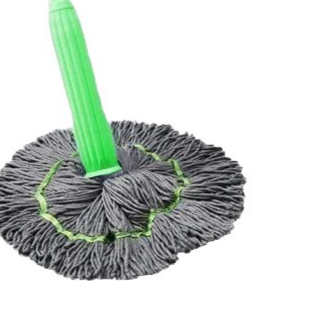 Rotary Floor Cleaning Mop with Microfiber Head
