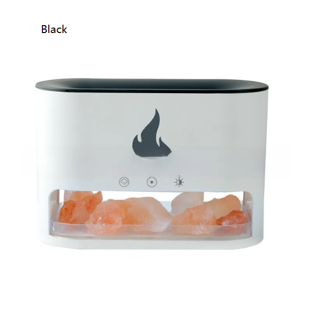 Salt Stone Volcanic Aromatherapy Machine USB Small Air Humidifier Diffuser