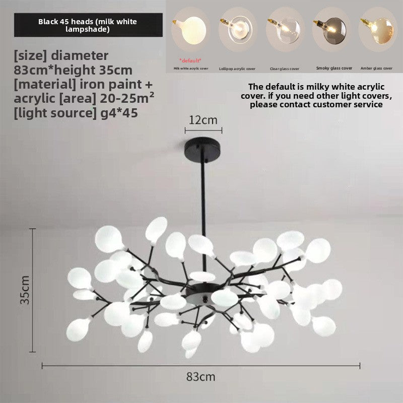 Scandinavian Firefly LED Chandelier