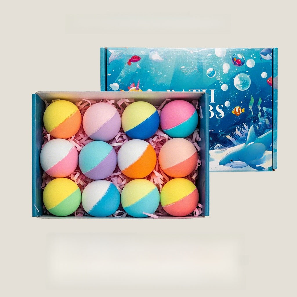 Scented Bath Bombs with Toys for Kids