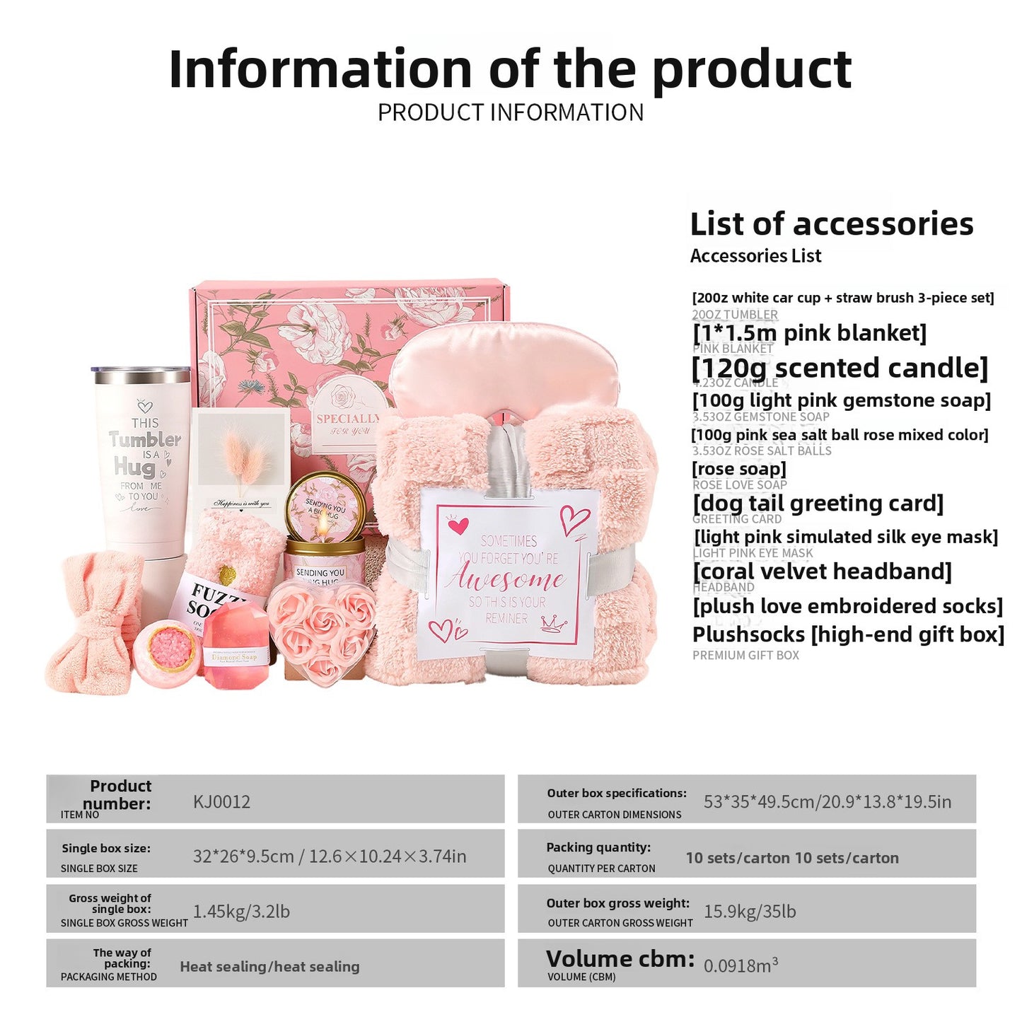 Scented candle set
