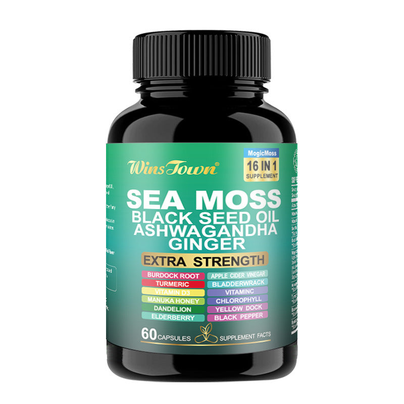Sea Moss Dietary Supplement Capsules