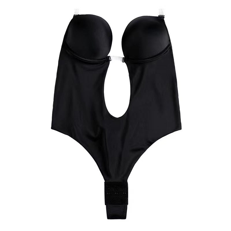 Seamless Adjustable Shapewear Bodysuit with Invisible Straps