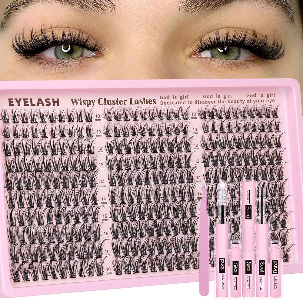 Segmented Eyelash Extension Kit Mixed Lengths
