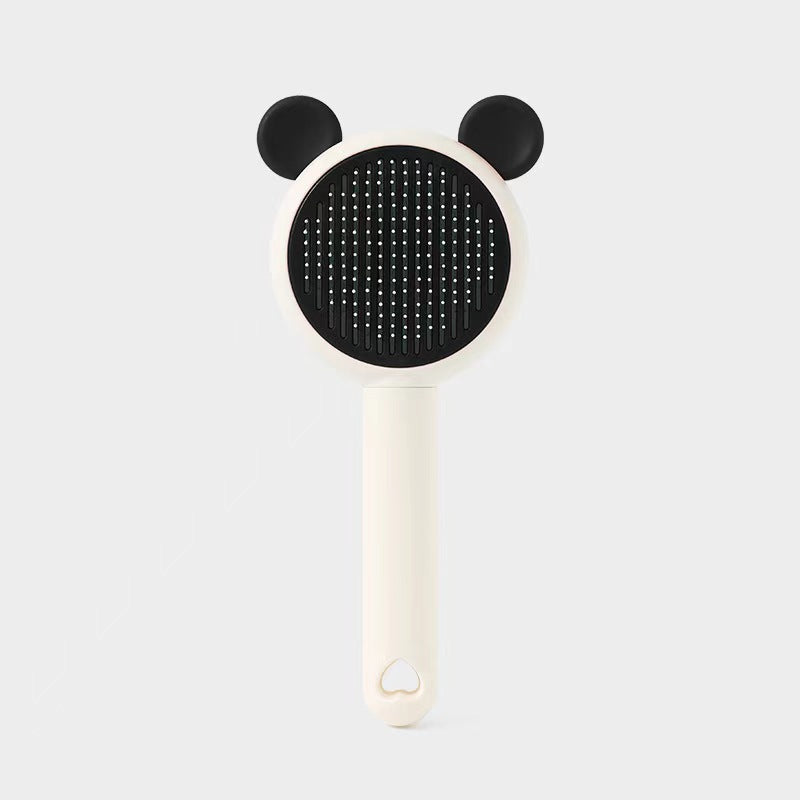 Self-Cleaning Pet Grooming Brush