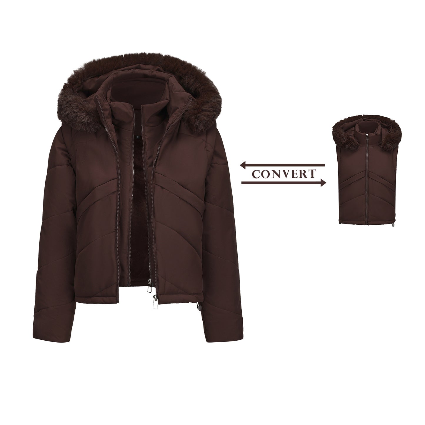 Short Autumn and Winter Cotton Jackets